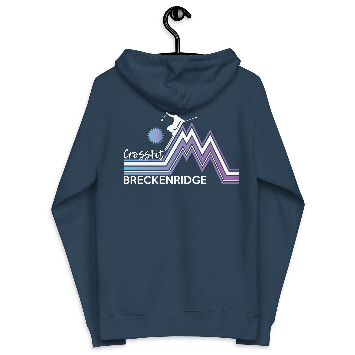 Retro Ski Unisex Zip Hoodie