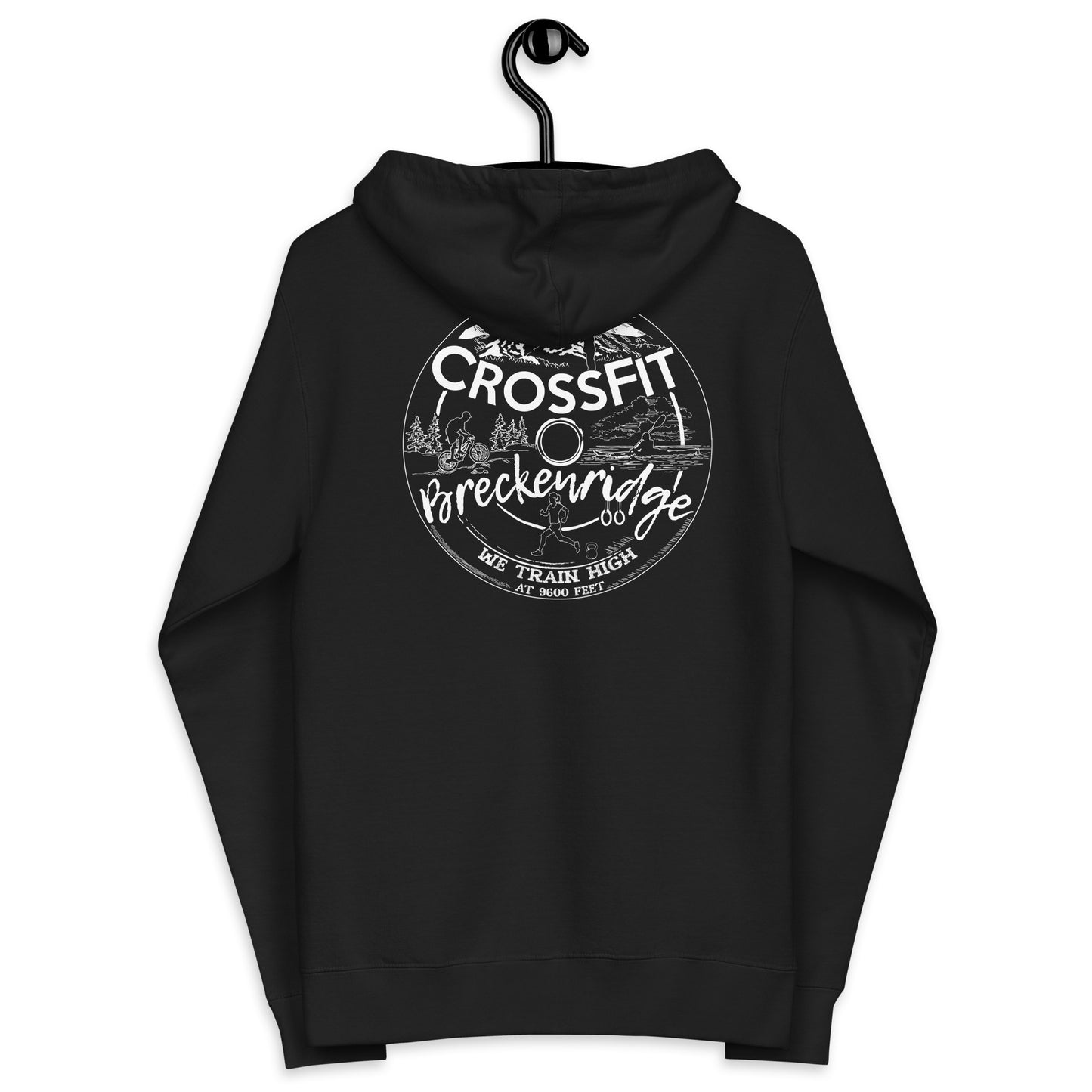Bumper Plate Unisex Zip Hoodie