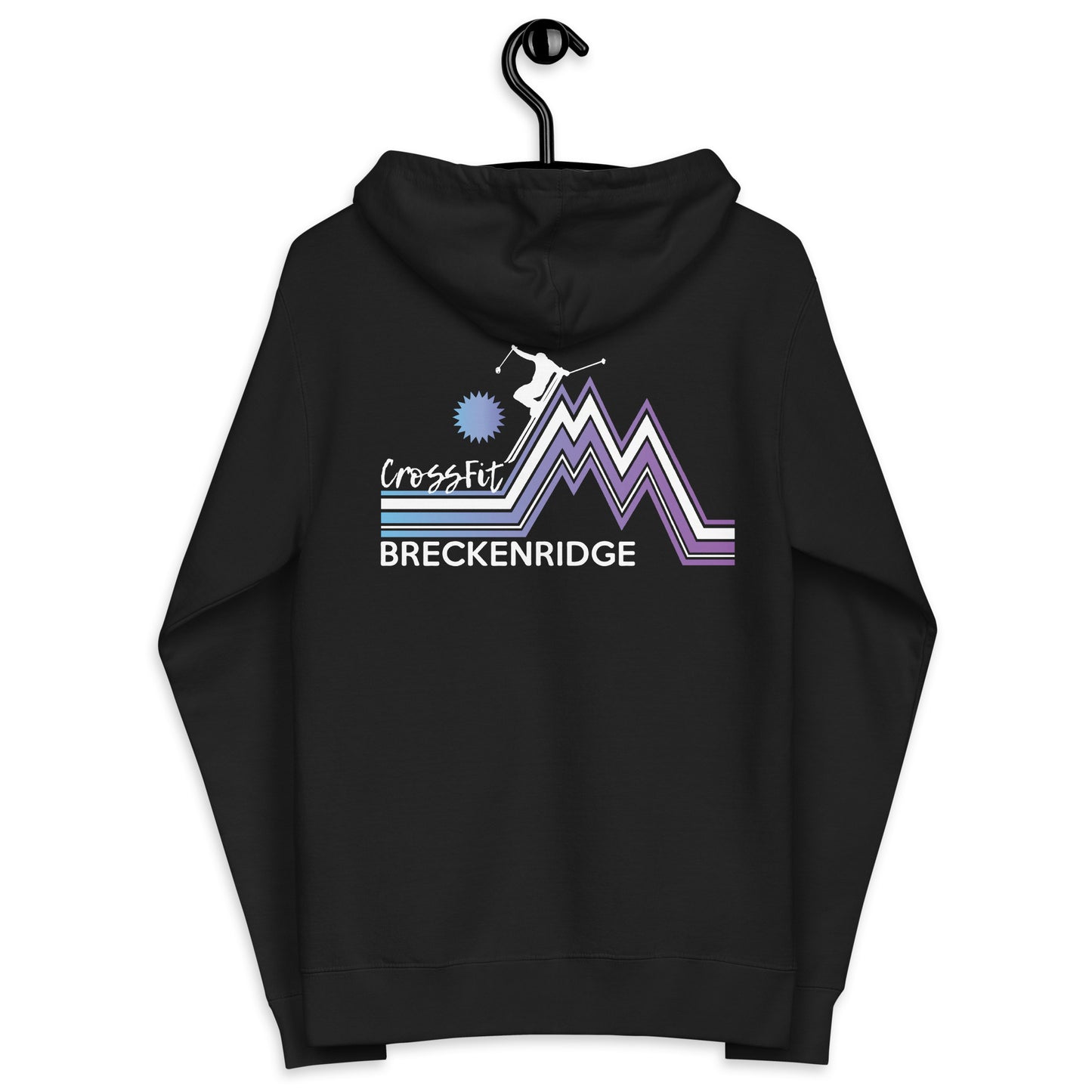 Retro Ski Unisex Zip Hoodie