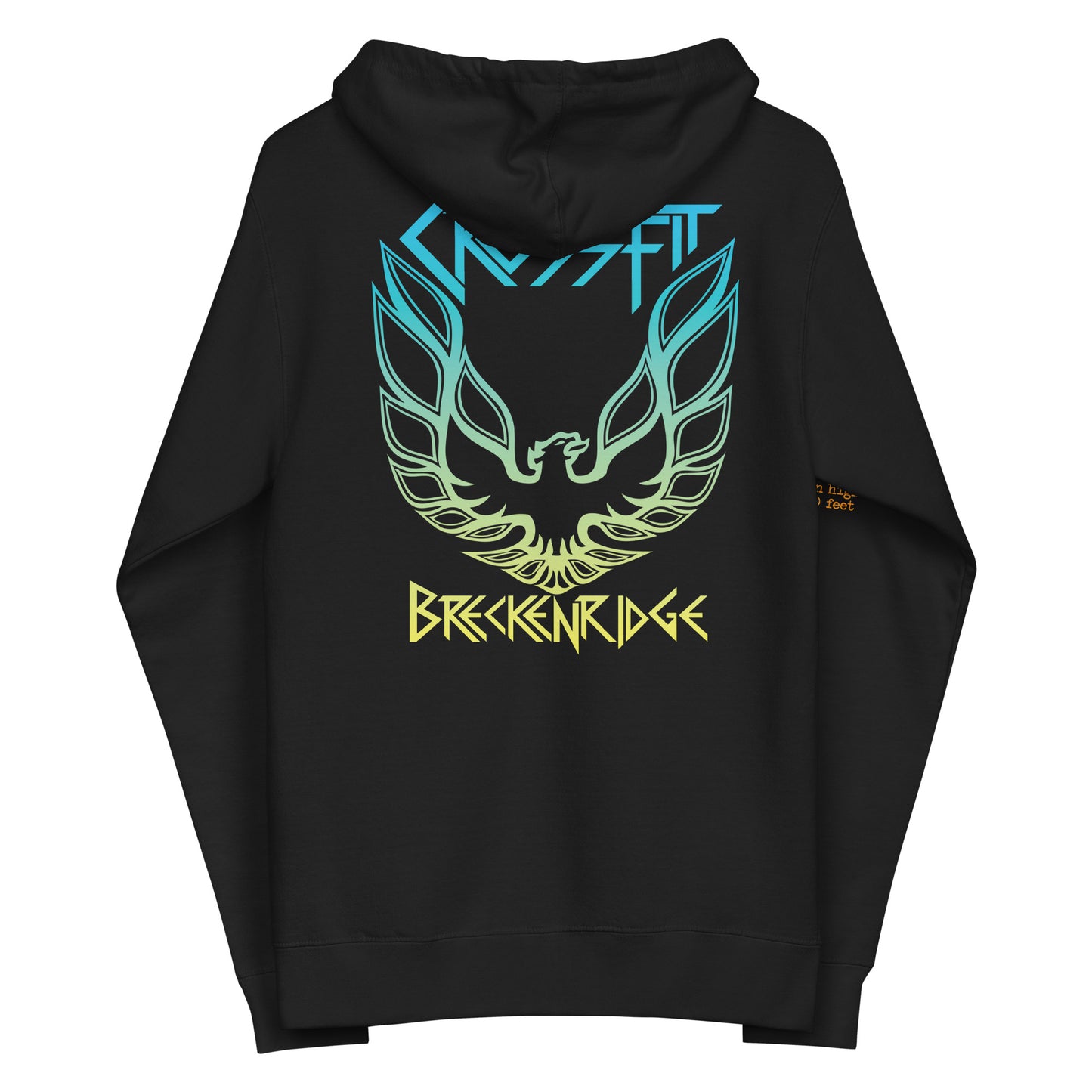 Firebird Unisex Zip Hoodie