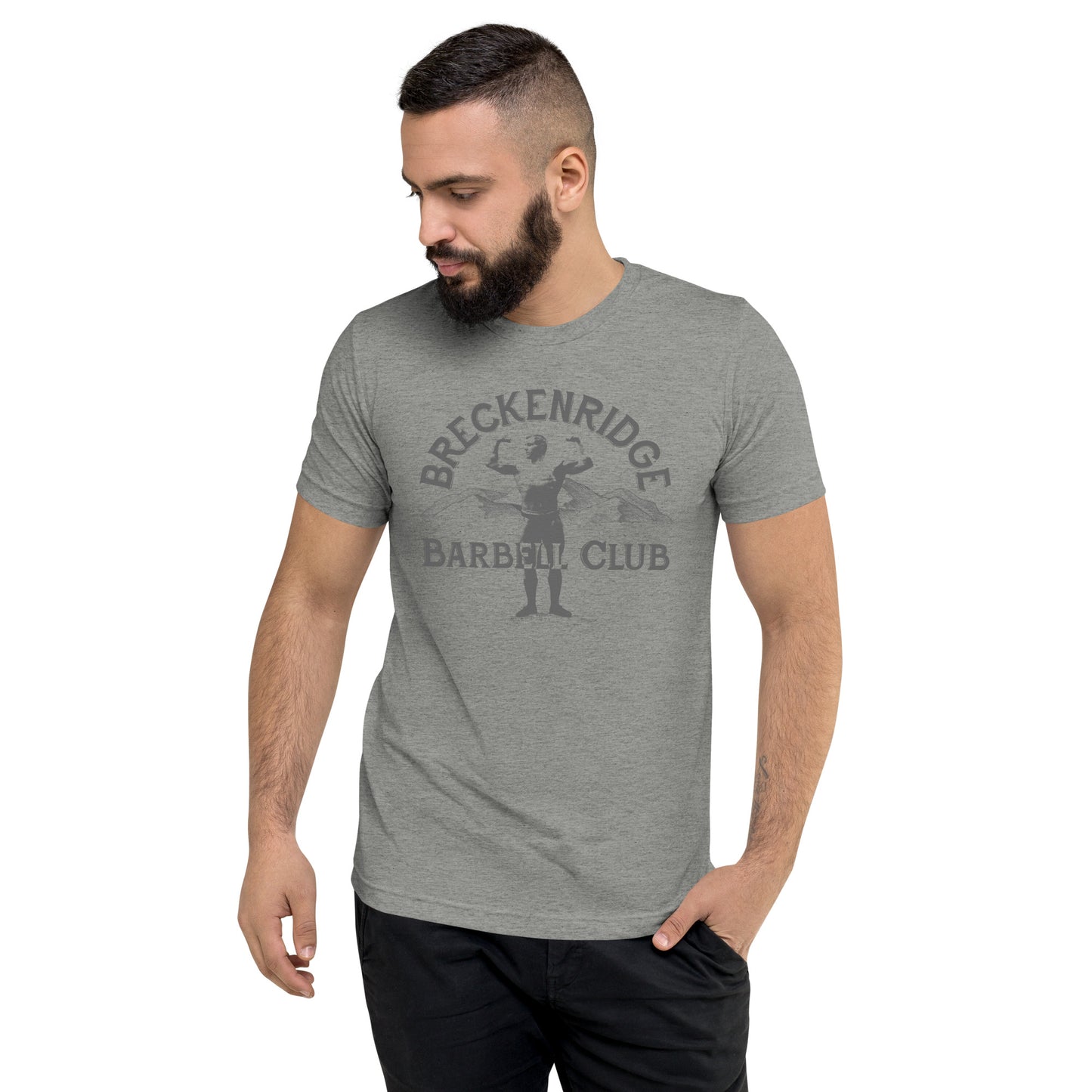 Breckenridge Barbell Club Unisex Tri-blend Tee