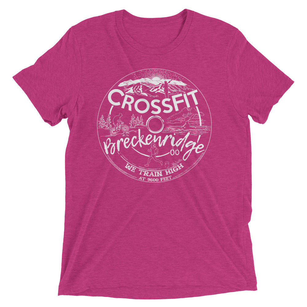 Bumper Plate Unisex Tri-blend