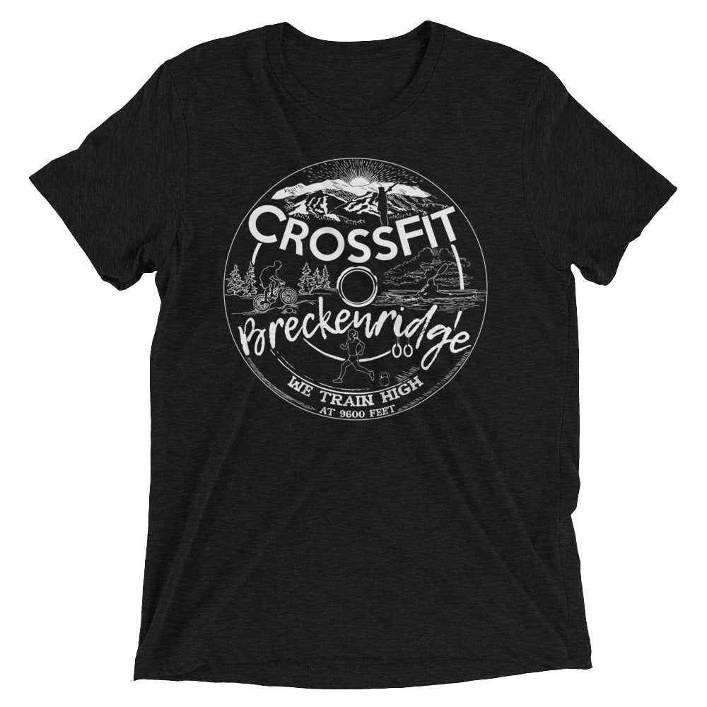 Bumper Plate Unisex Tri-blend