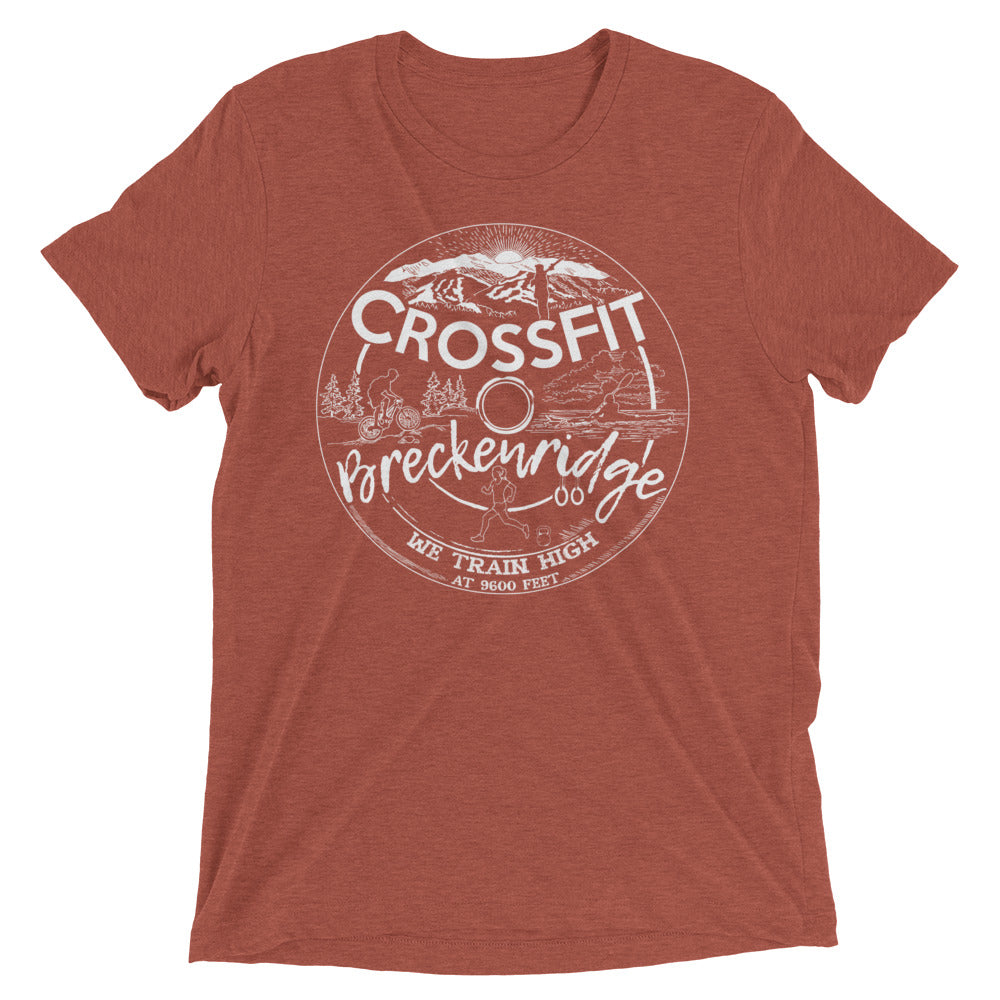 Bumper Plate Unisex Tri-blend