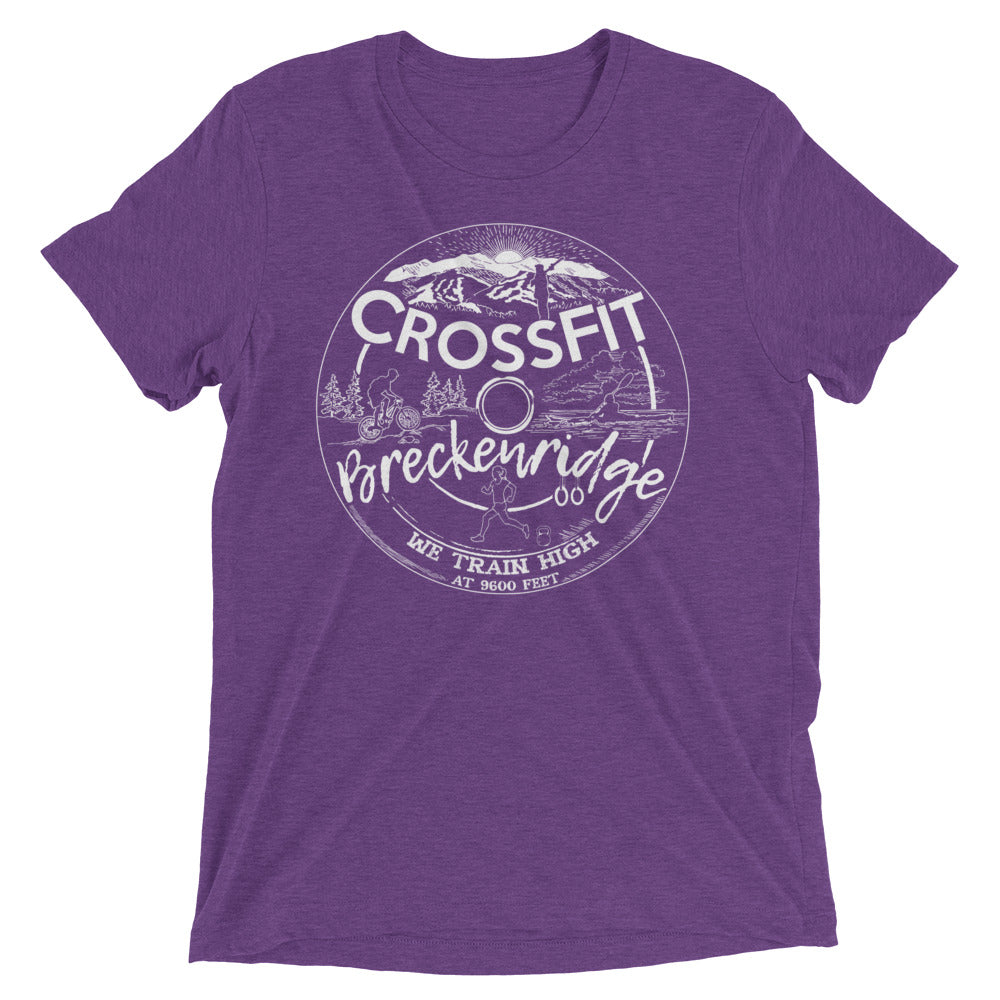 Bumper Plate Unisex Tri-blend