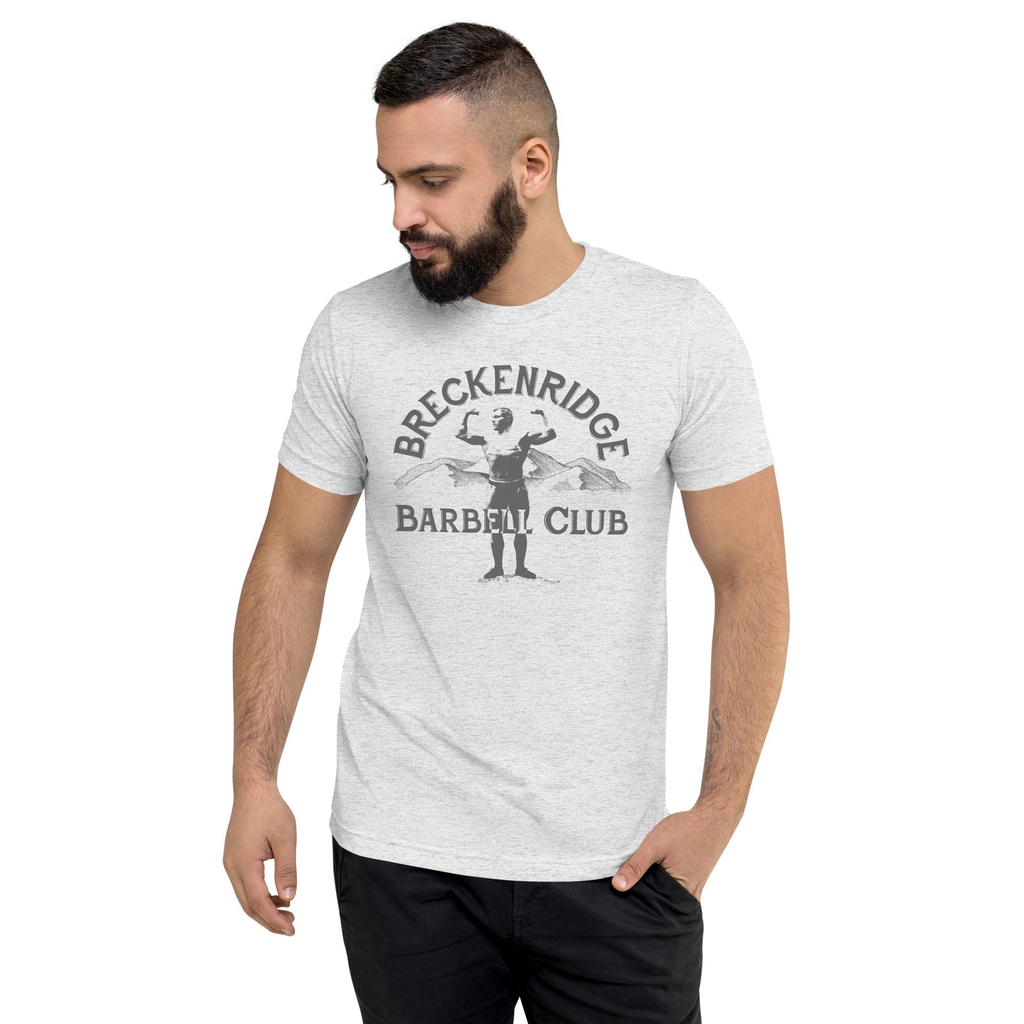Breckenridge Barbell Club Unisex Tri-blend Tee