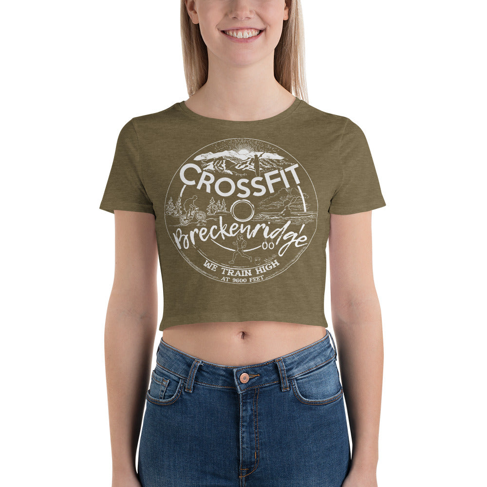 Bumper Plate Crop Tee