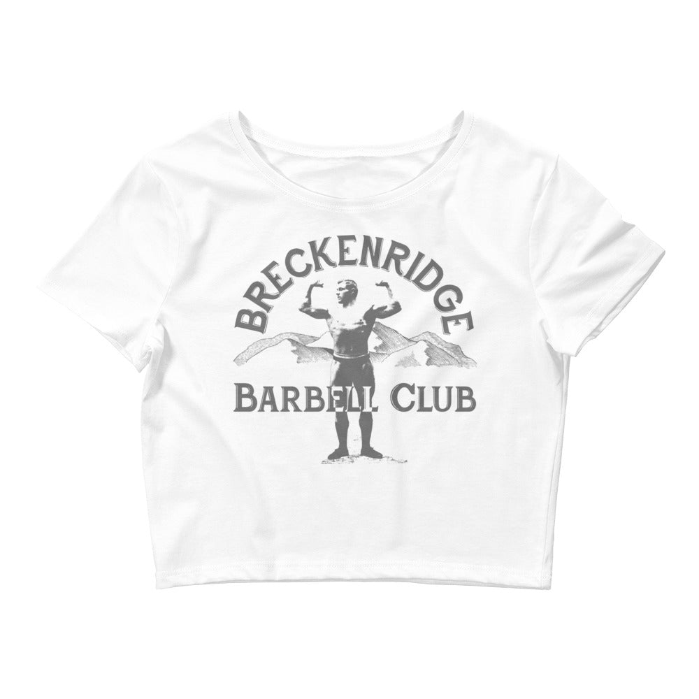 Breckenridge Barbell Club Crop Tee