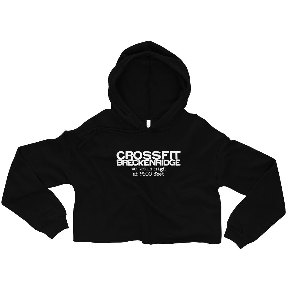 We Train High Crop Hoodie