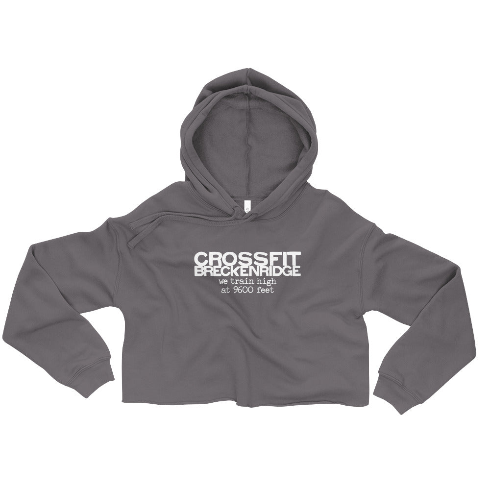 We Train High Crop Hoodie